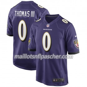 Maillot Baltimore Ravens Earl Thomas 0 Nike Pourpre - Homme
